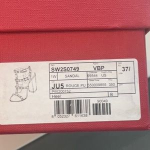 Valentino red heel size 37